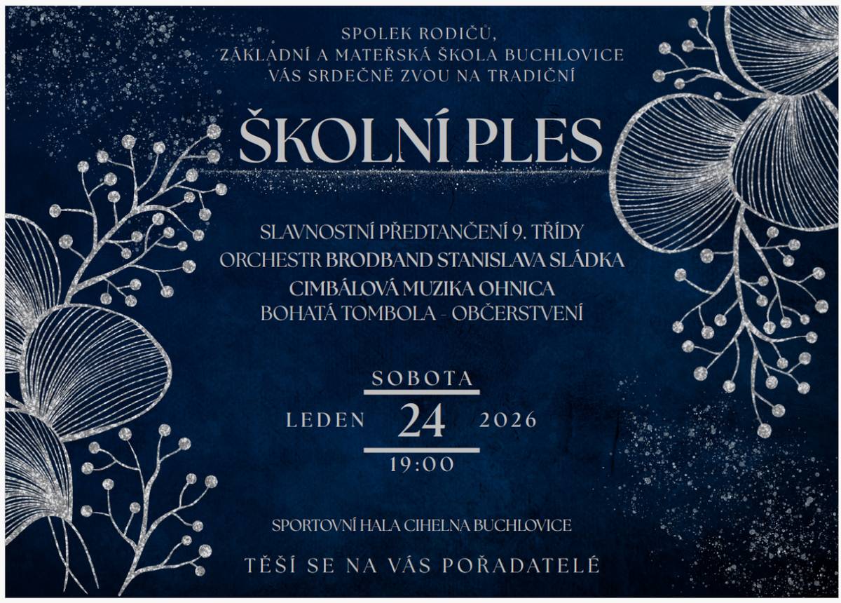 - v sobotu 24.01.2026 v hale CIHELNA