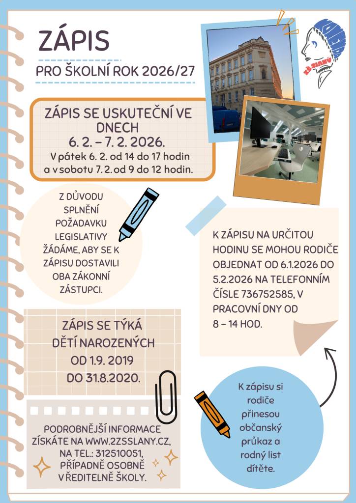 Oznámení – společný školský obvod a zápisy do základních škol