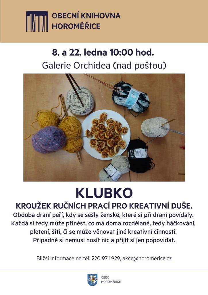 Kroužek ručních prací pro kreativní duše