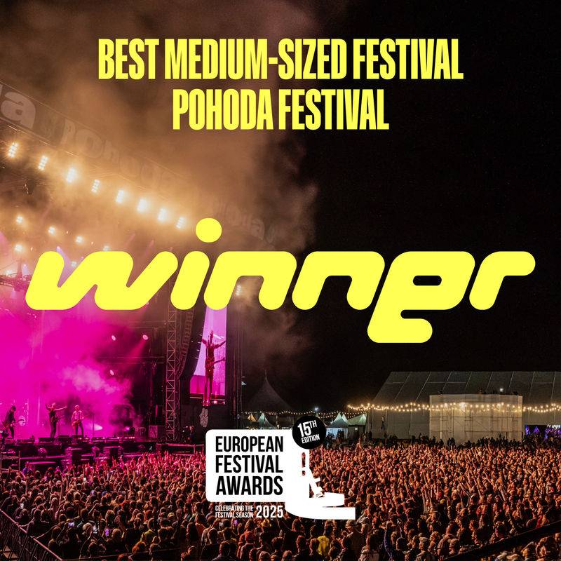 Festival, ktorý sa od svojho prvého ročníka koná v Trenčíne,  získal v stredu 14. januára 2026 na slávnostnom udeľovaní European Festival Awards v holandskom Groningene dve významné ocenenia. Pohoda sa stala opäť Najlepším stredne veľkým festivalom v Európe a členka jej tímu Kristína Mlynárová získala cenu pre profesionálov z nastupujúcej generácie. „Sme šťastní a nadšení. [...]Čítať viac...