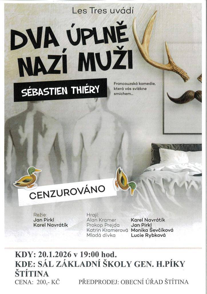 divadelní představení LES TRES