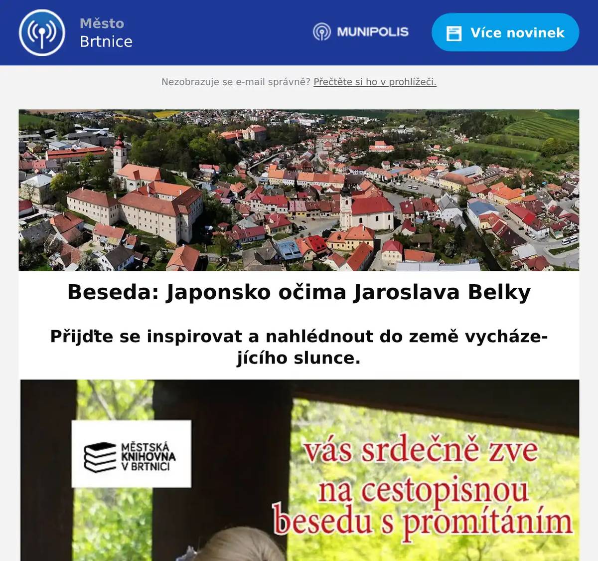 Přijďte se inspirovat a nahlédnout do země vycházejícího slunce.