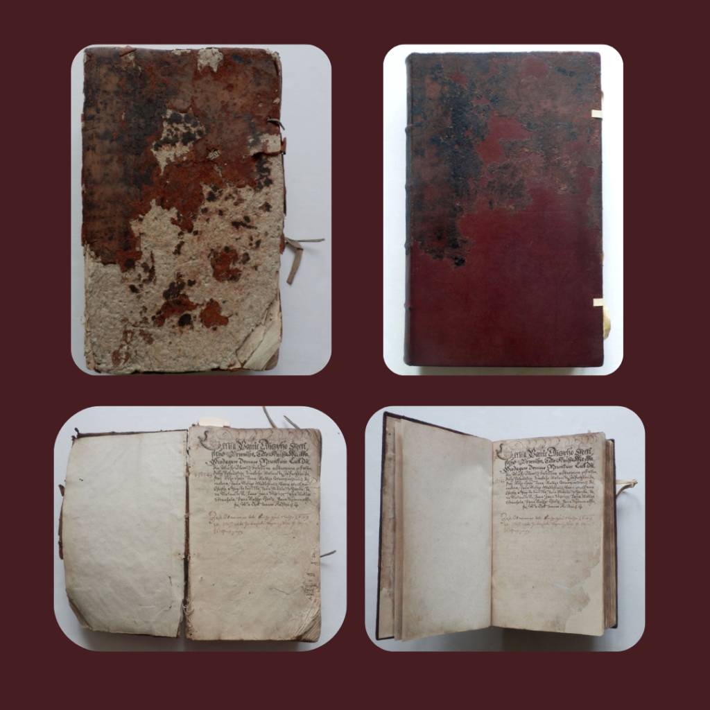 Restaurovaná Gruntovní kniha města Blovic