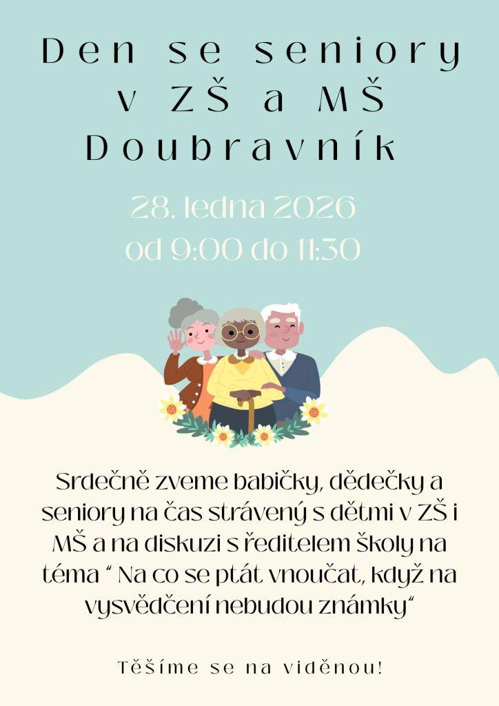 Těšíme se na viděnou 28. 1. 2026 v 9:00