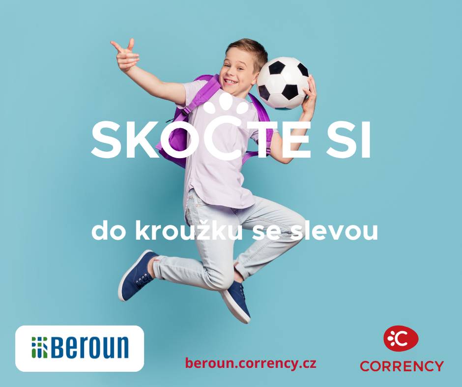 V pondělí 12. ledna jsme v našem městě spustili unikátní projekt Corrency, jehož cílem je finančně podpořit rodiny z Berouna a zároveň povzbudit místní děti k účasti na sportovních a volnočasových aktivitách. Tento projekt podpořila Rada města Beroun na svém jednání 7. ledna.