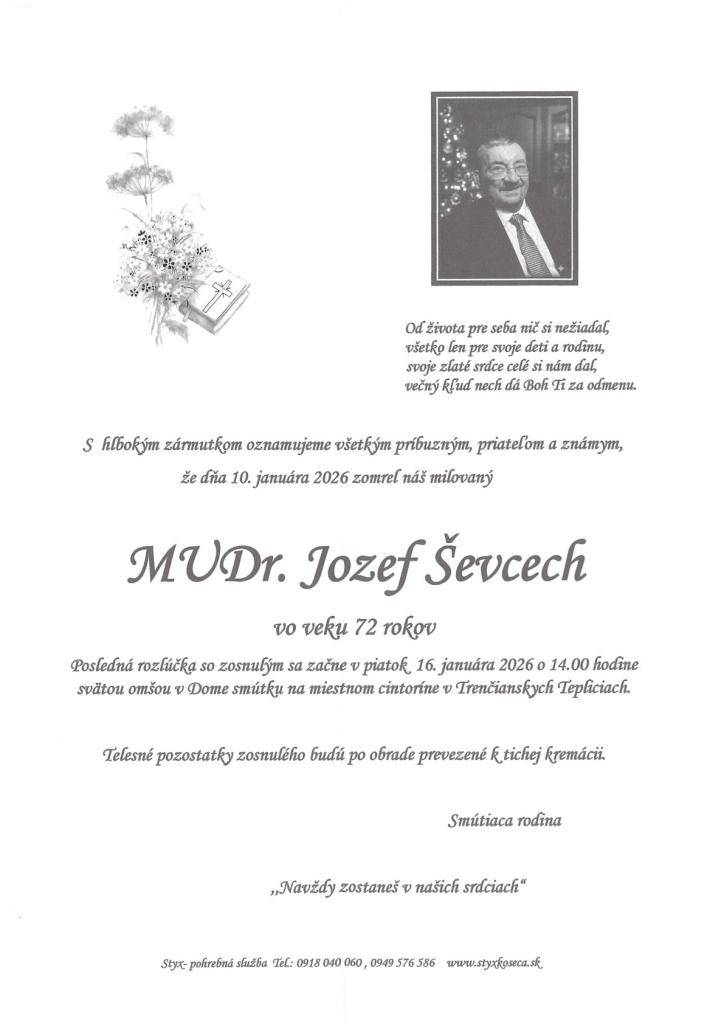 MUDr.Jozef Ševcech