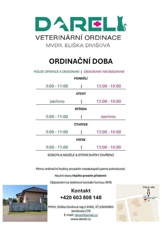 Nová ordinační doba