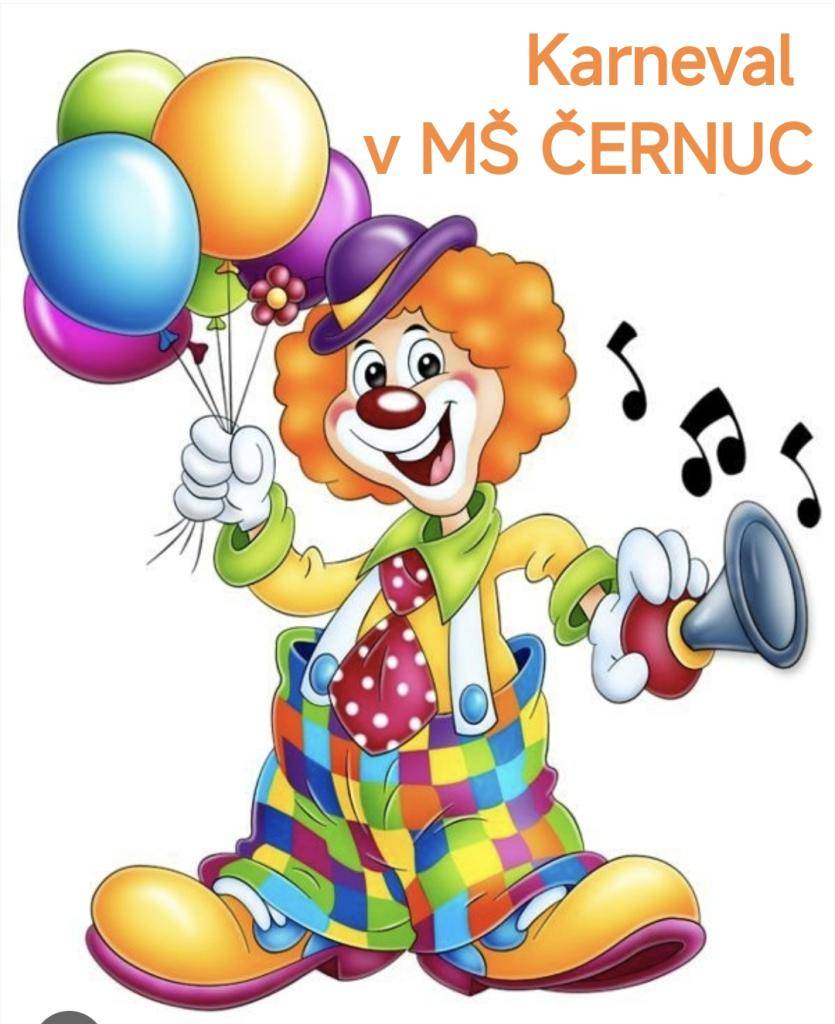 Hola, hola pohádkový svět nás volá. Ve čtvrtek 22.1. proběhne v naší školce dětský karneval. Prosíme, aby si děti přinesly karnevalové kostýmy.