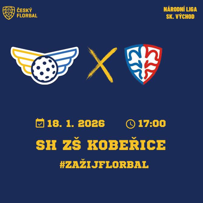 18.1.2026 v 17:00 hod. SH ZŠ Kobeřice
