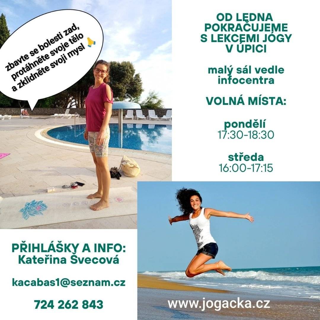 PRO ZÁJEMCE JSOU JEŠTĚ VOLNÁ MÍSTA.