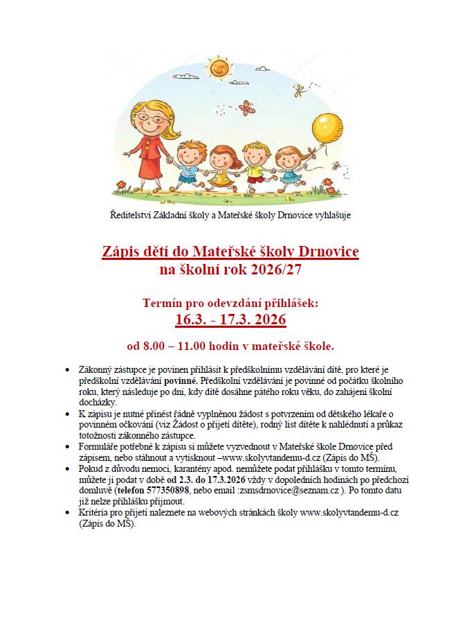 16.3. - 17.3.2026, 8:00 - 11:00