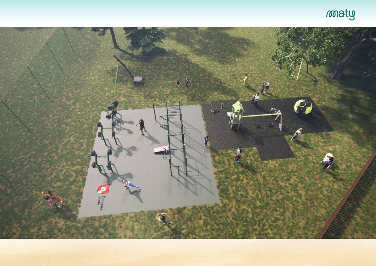 Máme skvělou zprávu – obec Červená Voda získala podporu na dva projekty, které zlepší zázemí pro volný čas, rodiny i návštěvníky obce. 😊 Přijde nám důležité, aby rodiny s dětmi měly v obci kde trávit společný čas – ať už po škole, o víkendu nebo během prázdnin. 👨👩👧👦 Proto se snažíme postupně rozšiřovat prostor dětských hřišť a volnočasových ploch a máme radost, že se nám teď podařilo získat podporu na dva projekty, které zlepší zázemí pro volný čas, rodiny i návštěvníky obce. 👇 1) Dětské hřiště na Dolní Orlici – Spolu v pohybu Obec Červená Voda získala podporu z programu Interreg Česko–Polsko (Fond malých projektů Euroregionu Glacensis). Díky dotaci z Evropského fondu pro regionální rozvoj můžeme zrealizovat projekt „Spolu v pohybu / Razem w ruchu“. 🤝🇨🇿🇵🇱 👉 Co vznikne u nás? • nový volnočasový/rekreační areál v Dolní Orlici (vybavení pro aktivní trávení času) • online turistická mapa s tipy na výlety na české i polské straně (CZ/PL) Podpora z EU může dosáhnout až 38 480,91 EUR (max. 80 % uznatelných výdajů). O průběhu realizace vás budeme průběžně informovat. 2) Zázemí pro rodinnou turistiku – Křížová hora / Posádka Získali jsme dotaci až 1 926 509 Kč na projekt „Vytvoření zázemí pro rodinnou turistiku – odpočinková a herní zóna na trase na Křížovou horu“.  Konkrétně se jedná o vybudování dětského hřiště na Posádce. Dotaci poskytuje Pardubický kraj (za přispění prostředků Ministerstva pro místní rozvoj ČR). ✅ 📸 Přikládáme pár vizualizací, jak by nové prvky měly vypadat. Tak co, těšíte se? 😊