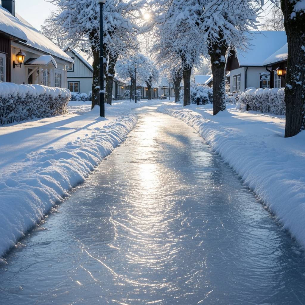 Upozornění pro občany na tvořící se ledovku !!!
