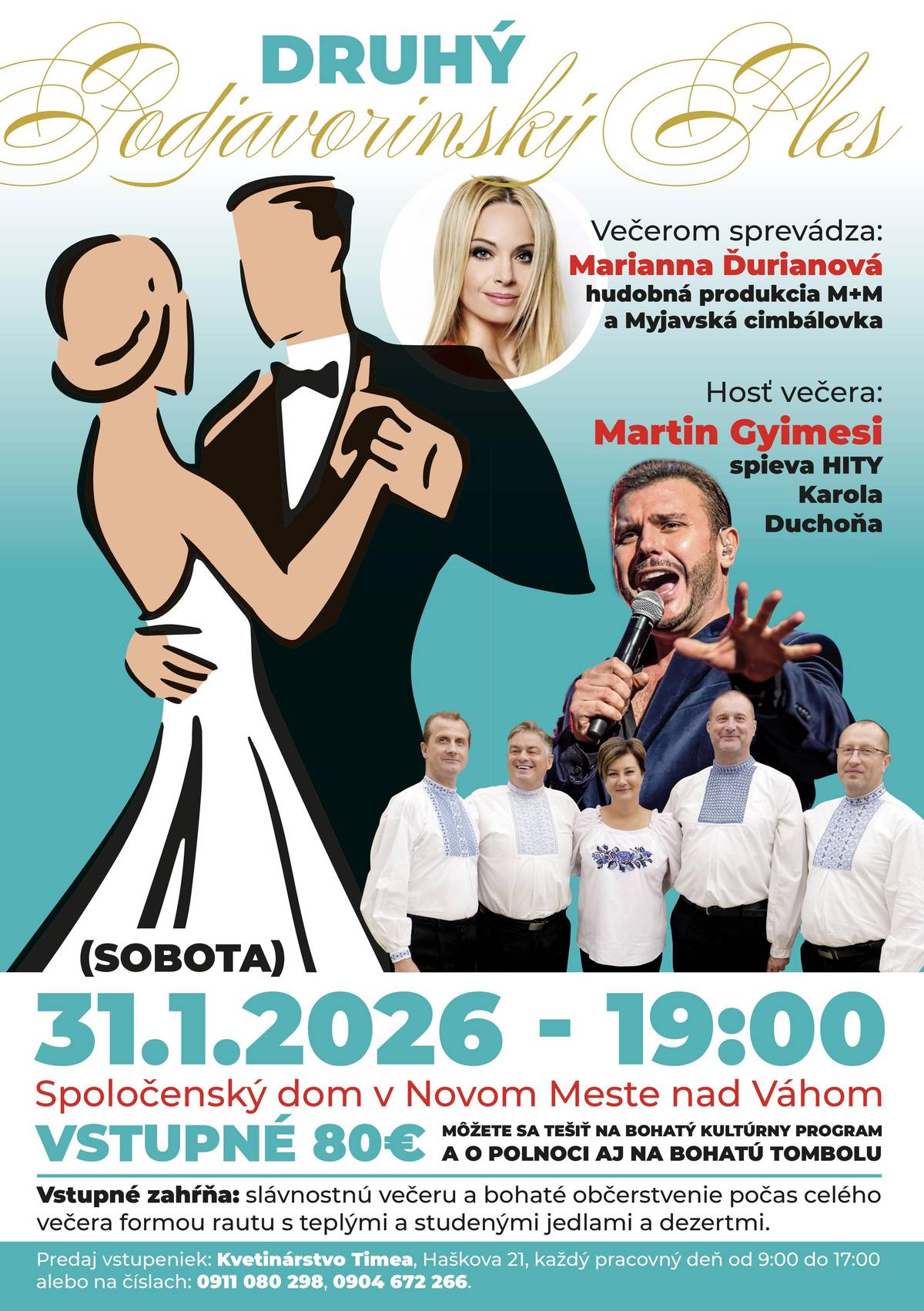 Organizátori Vás pozývajú na :