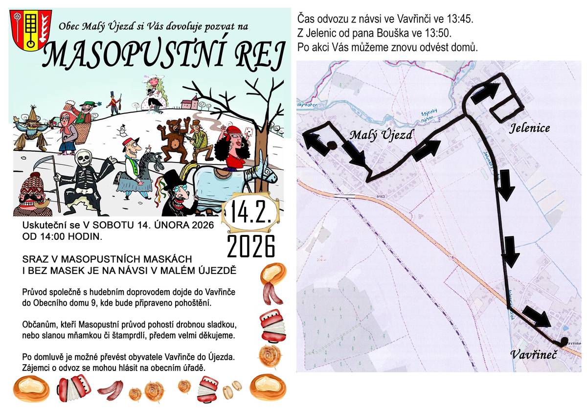 Masopustní rej 2026