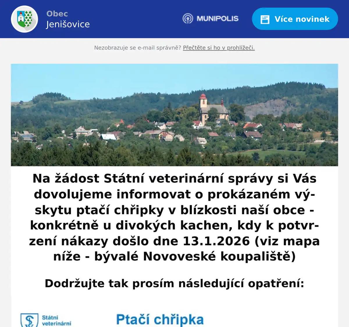 Dodržujte tak prosím následující opatření: