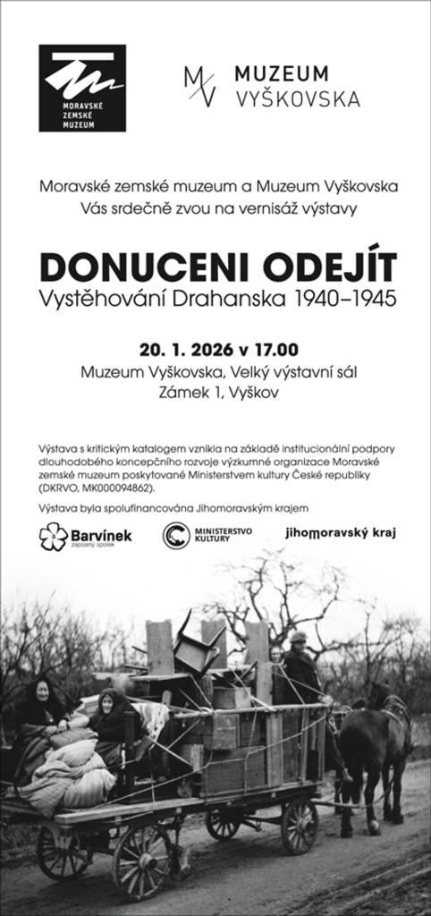 Vernisáž výstavy Donuceni odejít