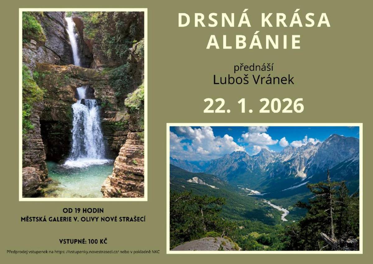 Přednáší Luboš Vránek, vstupné 100 Kč