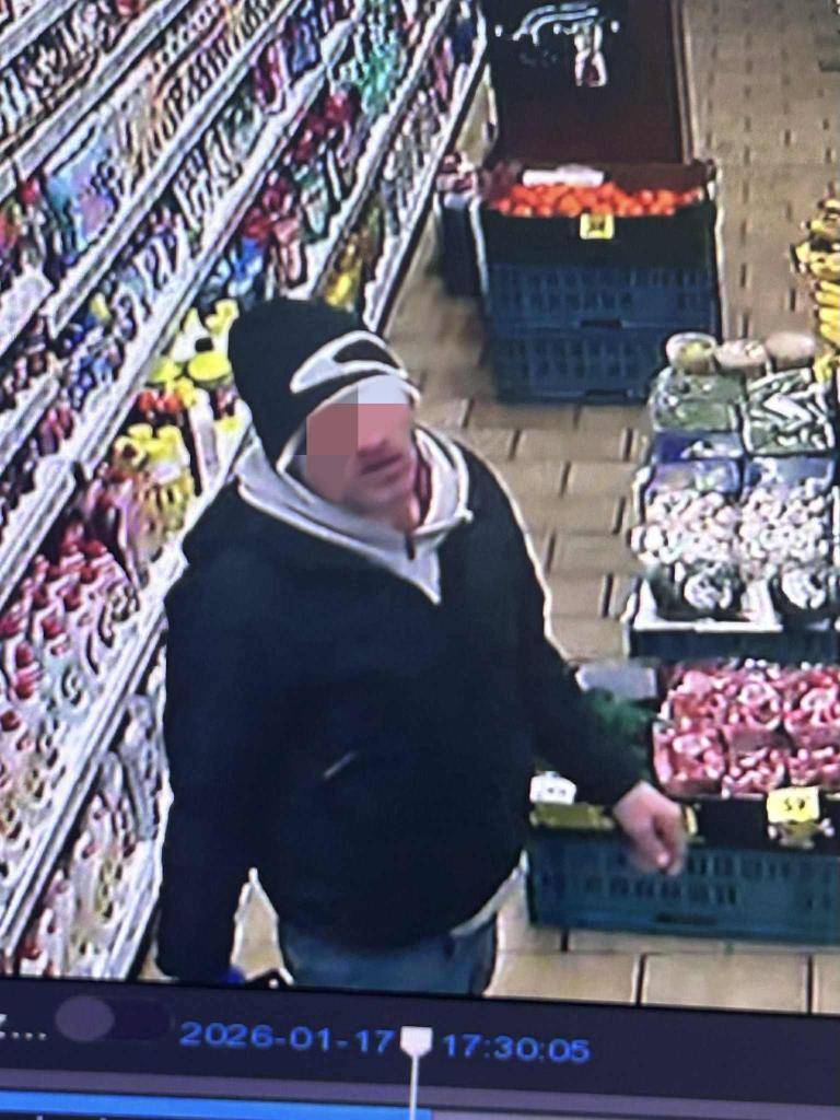 krádež ve Večerce 17/1/2026