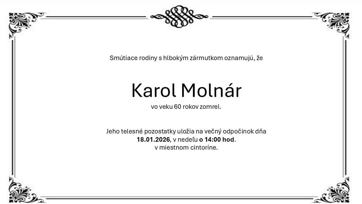 zverejnené so súhlasom rodiny