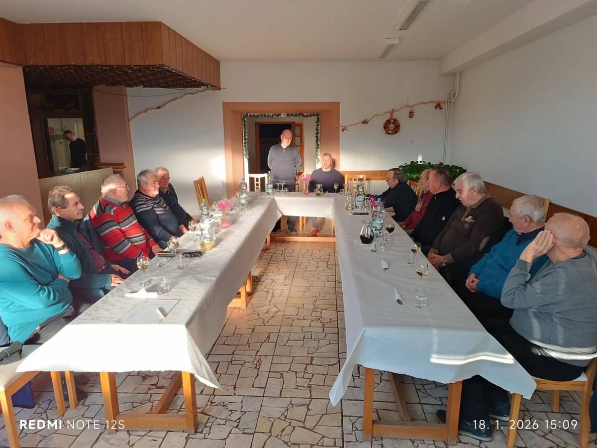 Dňa 18.1.2026 zorganizoval výbor SZZ ZO o.j.z. v Ružindole novoročné stretnutie s dôchodcami ZO.