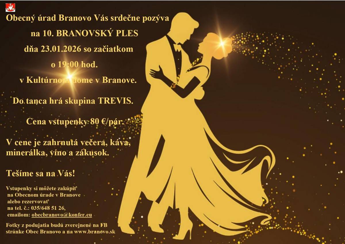 10.ročník Branovského plesu