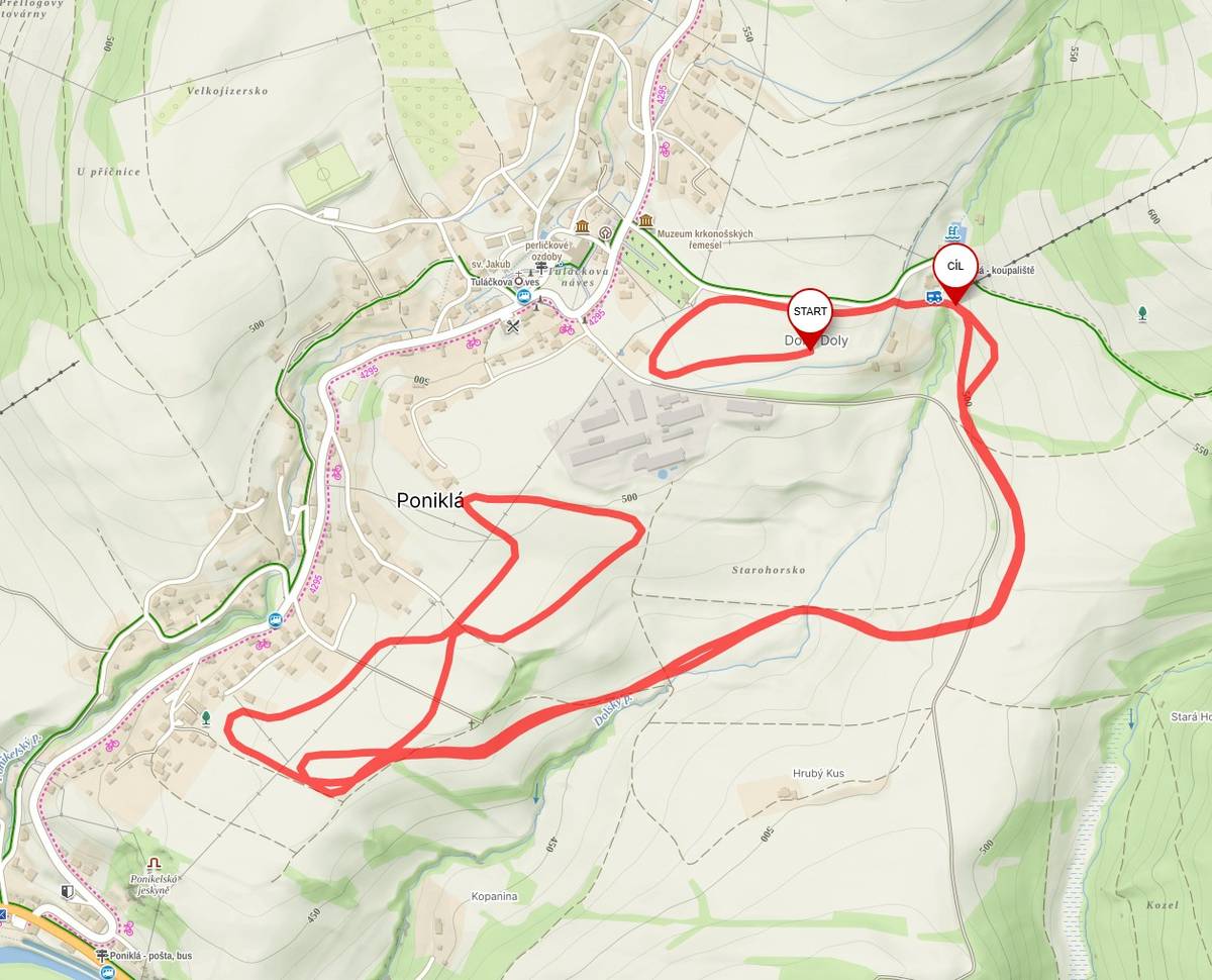- v okolí koupaliště a pískoven  - prosíme o ohleduplné užívání  - pokud přes víkend promrznou, snad i vydrží...
