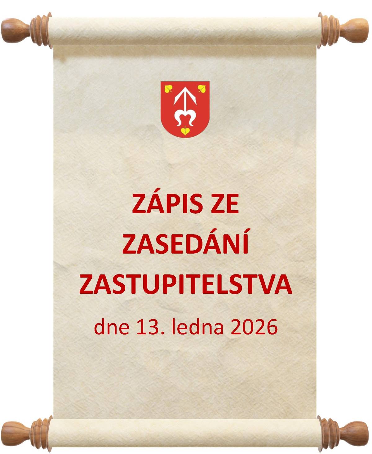 Zápis ze zasedání zastupitelstva dne 13. ledna 2026. Zastupitelstvo na svém 37. zasedání projednalo tyto body:  Potvrdilo vítěze výběrového řízení na dodavatele stavby „Vodovod Hrusice - připojení na VDJ Peleška a Vodovod Senohraby – technická opatření na vodovodní síti“ a to sdružení společností Zepris a Alstap, cena za dílo (část Hrusice) včetně DPH ve výši 70 609 003,41 Kč. Souhlasilo s nabídkou pronájmu bytové jednotky č. 4 v bytovém domě Ke Klášteru 73, nájemné 8 000 Kč/ měsíc bez energií a služeb + investice do rekonstrikce. Souhlasilo s poskytnutím dotací pro hrusické spolky (Myslivci 20 tis., SDH 30 tis., Baráčníci 80 tis., Ladův soubor 50 tis. a Včelaři 5 tis.). Souhlasilo s uzavřením smlouvy o věcném břemeni služebnosti pro ČEZ Distribuce. Souhlasilo s prodloužením smlouvy na výkon pečovatelské služby s Městem Mnichovice.  Další zasedání je plánováno na úterý 17. února 2026 od 18:30 hod.
