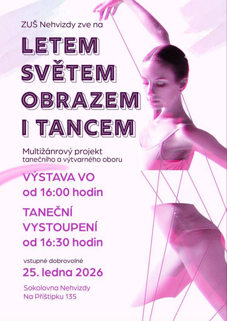 Letem světem obrazem i tancem 25.1.2026