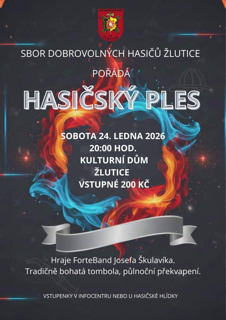 Čeká na vás bohatá tombola a půlnoční překvapení.