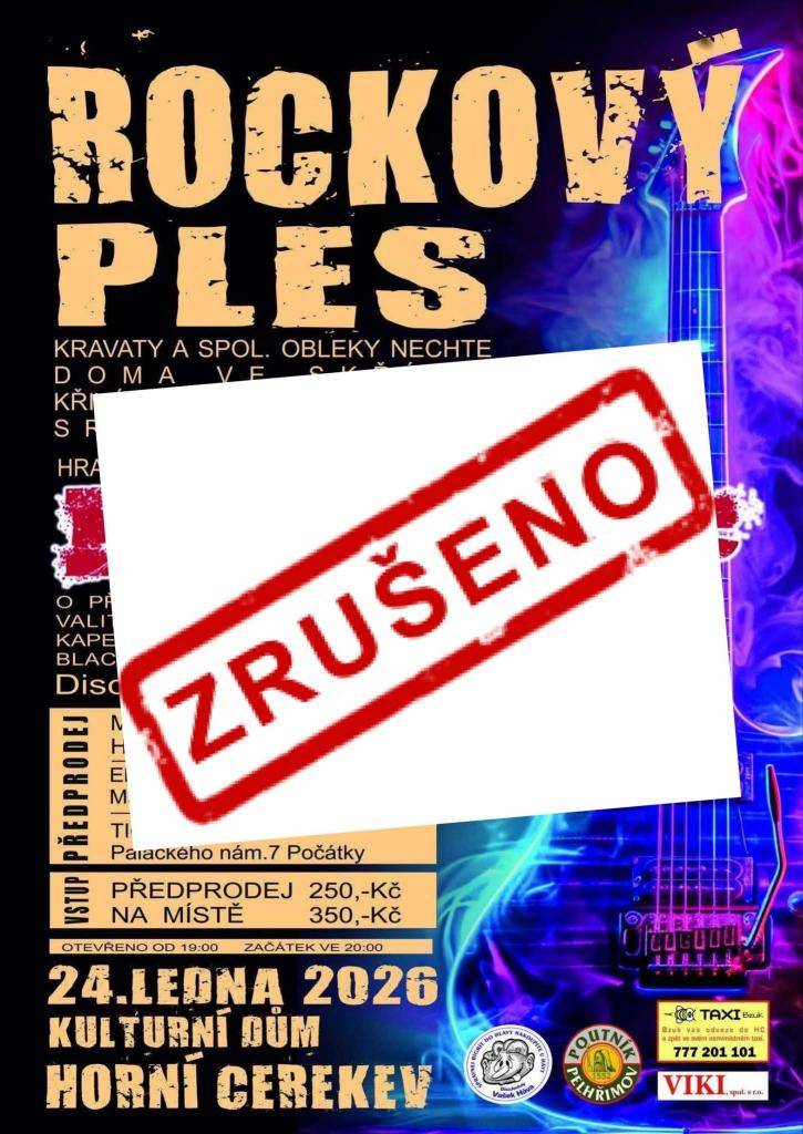 Informujeme, že akce je z důvodu nízkého zájmu ZRUŠENA.