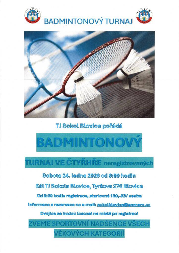Turnaj v badmintonu