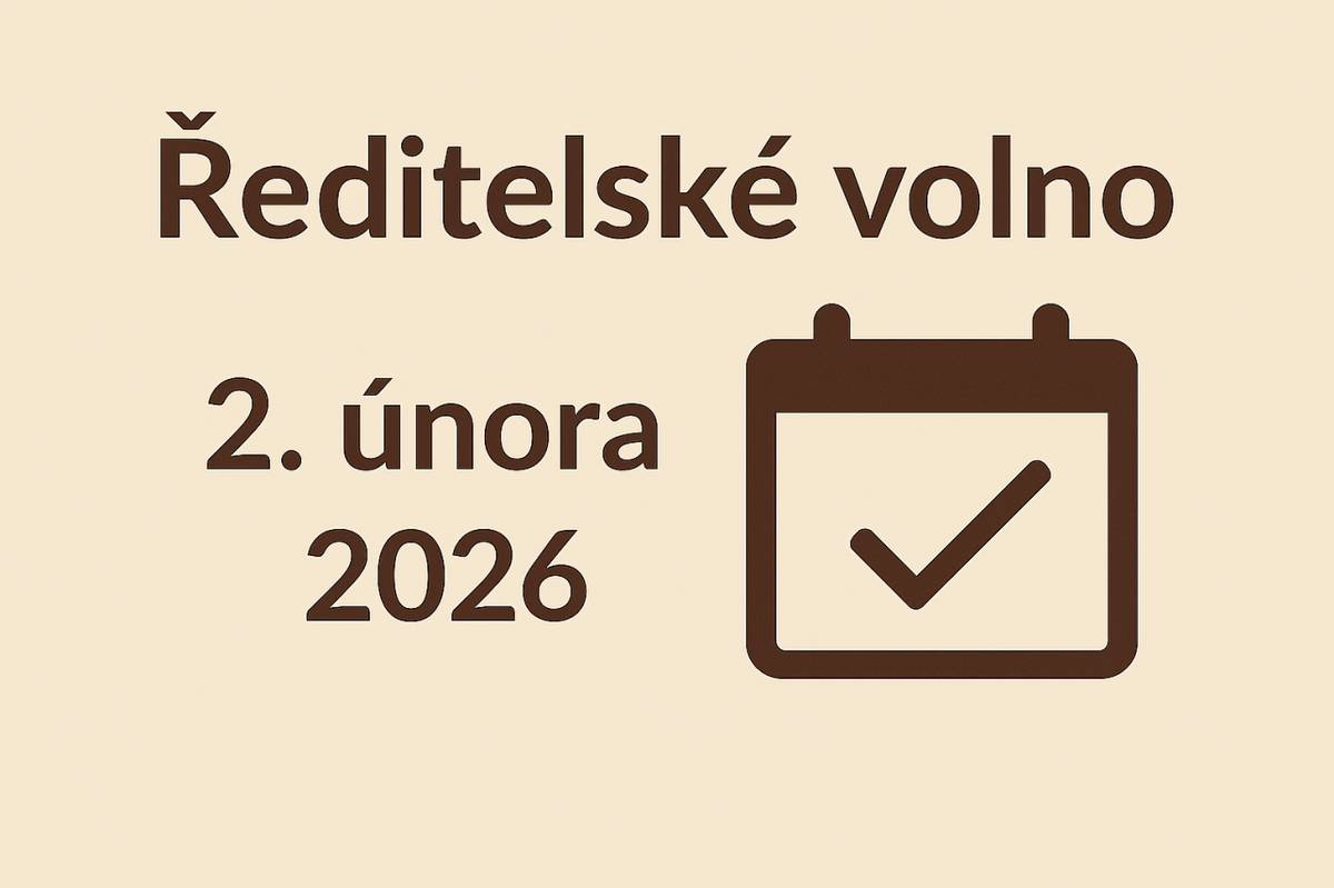 2.2.2026 - ředitelské volno