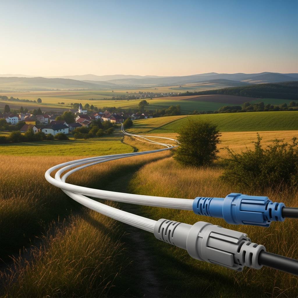 Byl zahájen proces řízení o povolení záměru na stavbu optického připojení v obci Krnsko, pro části Horní Krnsko a Řehnice.