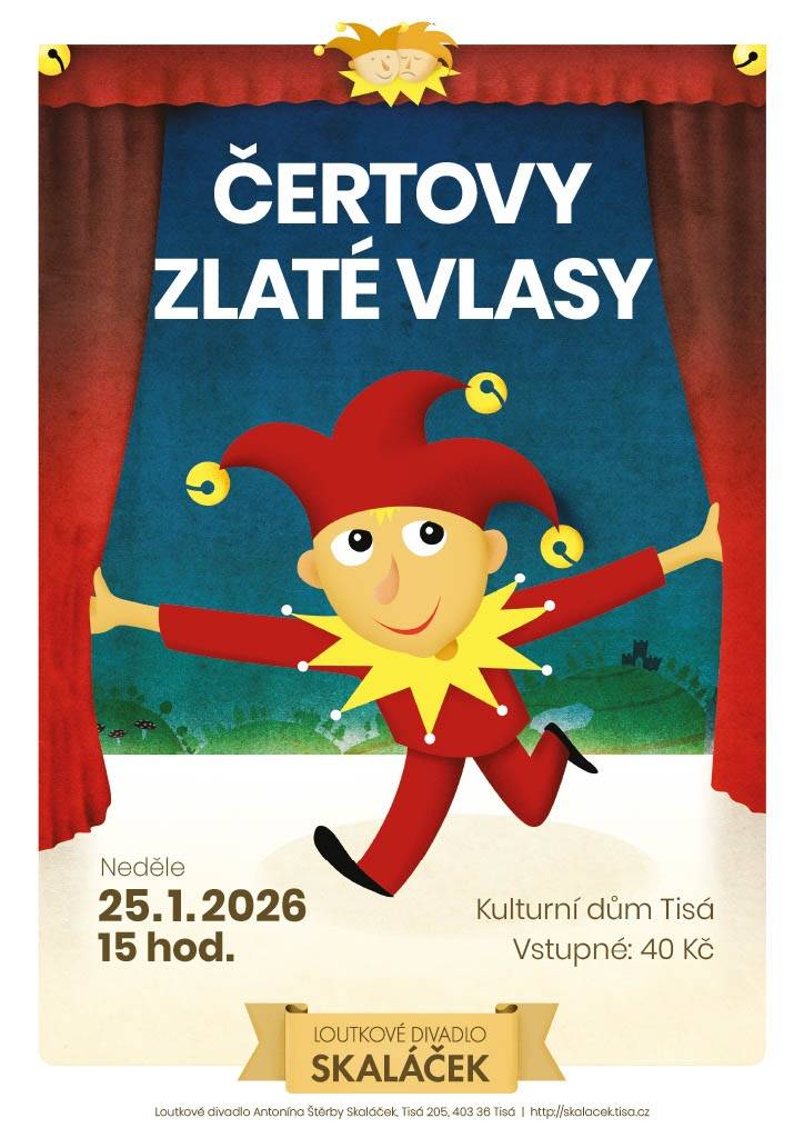 ČERTOVY ZLATÉ VLASY - loutkové divadlo