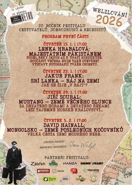 Zajímavé vyprávění cestovatele, průvodce a snílka JAKUBA FRANKA