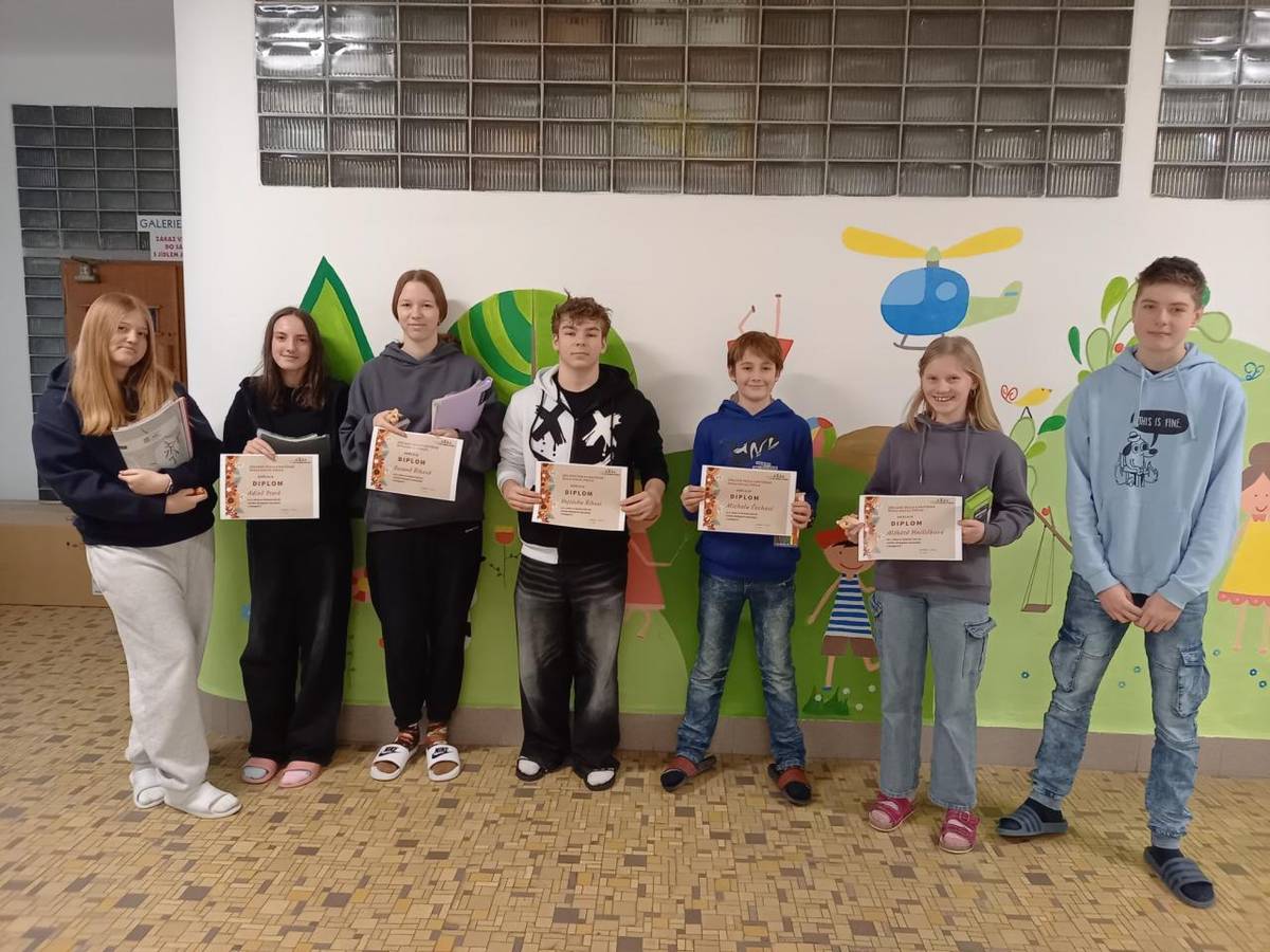 V lednu se v naší škole uskutečnilo školní kolo 60. ročníku biologické olympiády.