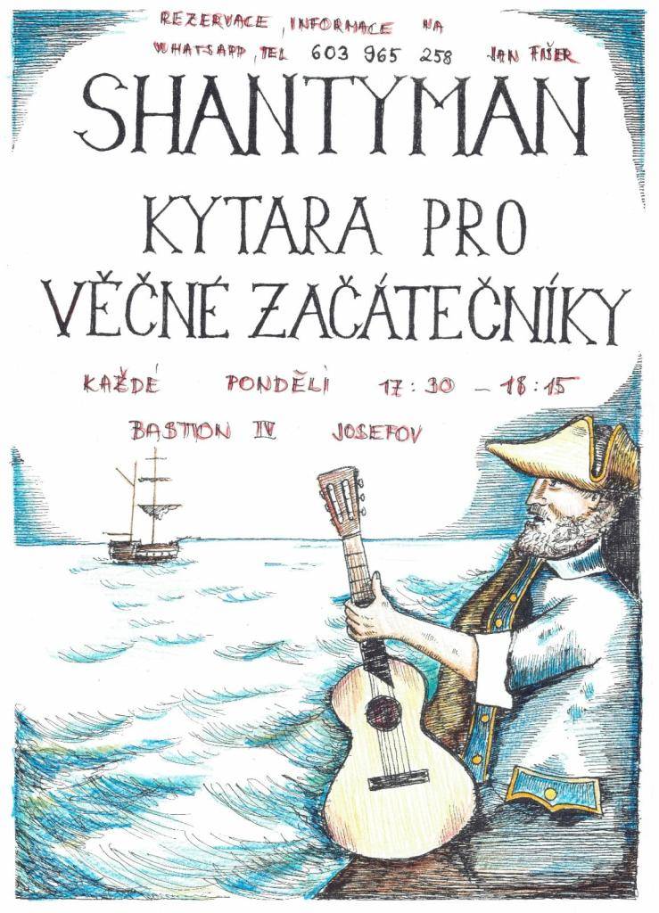 Je to tu. Dlouho očekávaný Shantymanův kurz hry na kytaru.