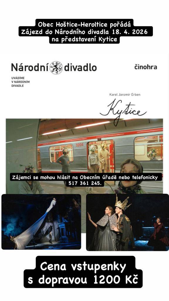 Zájemci se mohou hlásit na Obecním úřadě nebo telefonicky 517 361 245.