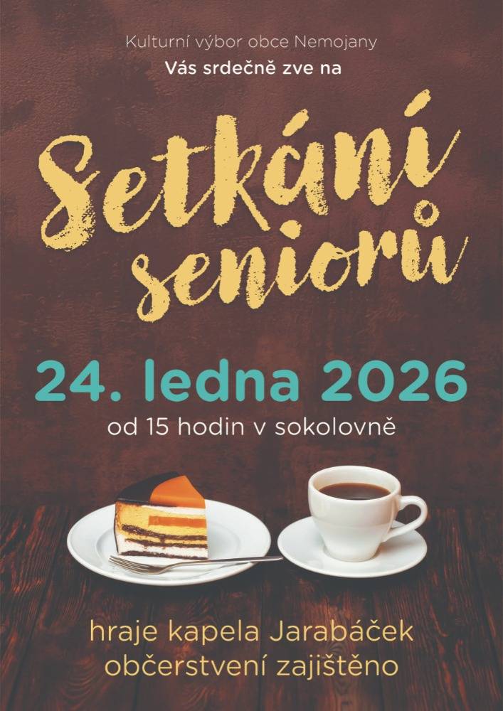Setkání seniorů v obci Nemojany