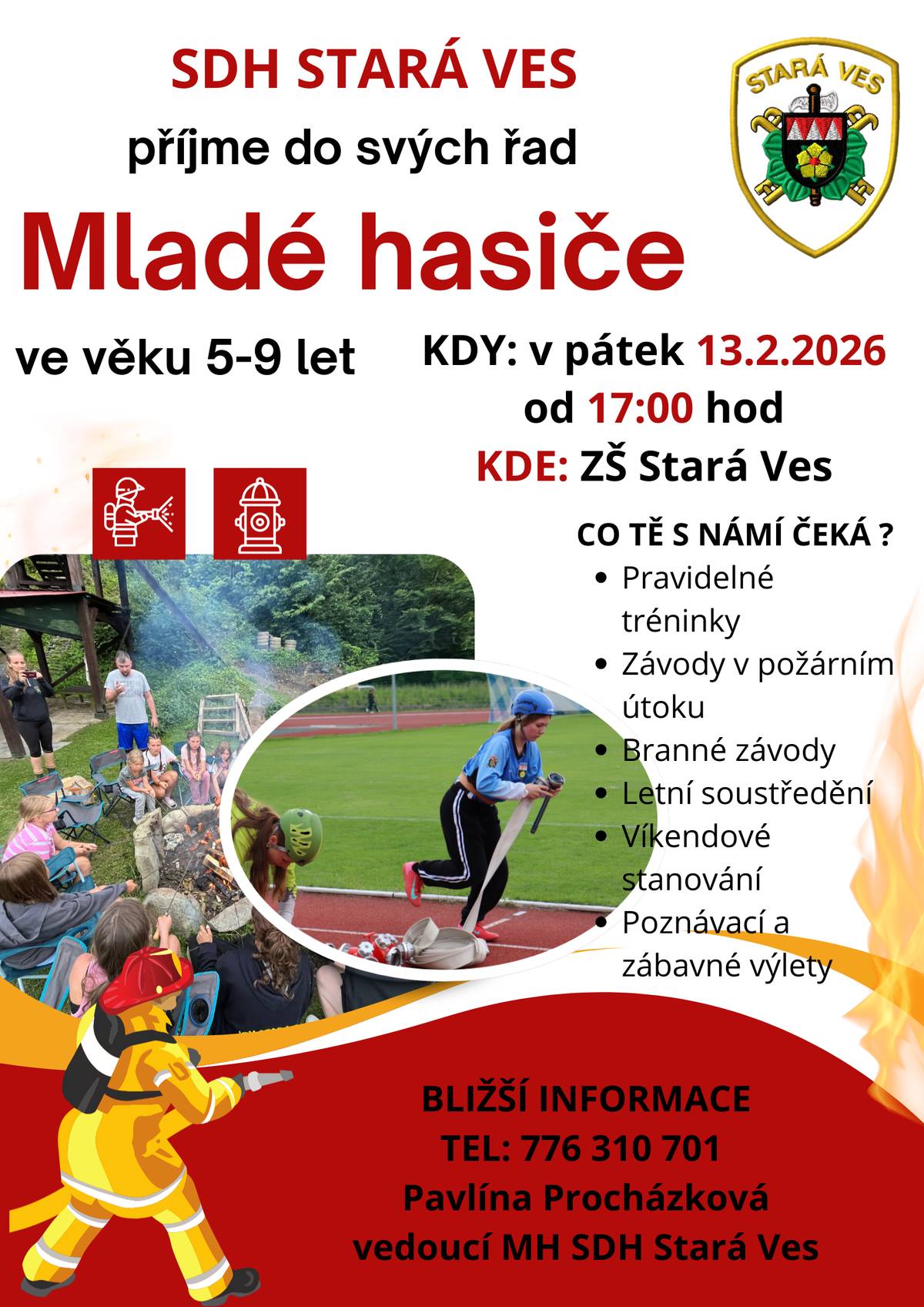 NÁBOR MLADÝCH HASIČŮ💦