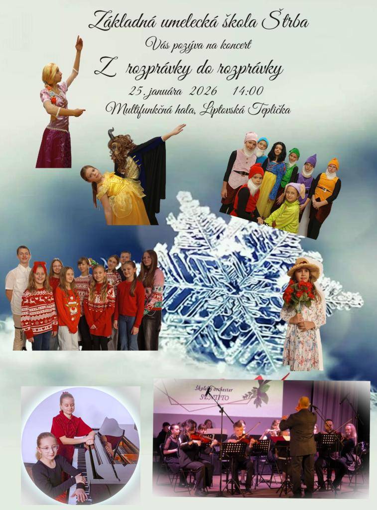 25. 1.  2026 o 14.00 multifunkčná hala