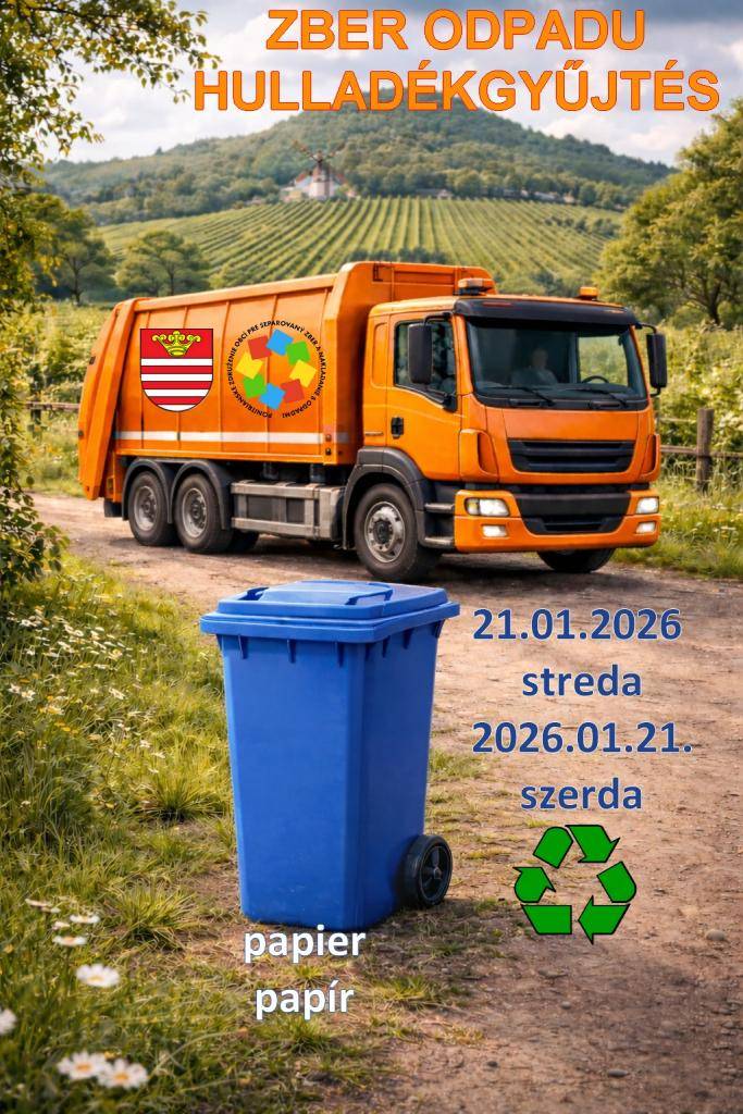 VÝVOZ ODPADU   HULLADÉKGYŰJTÉS