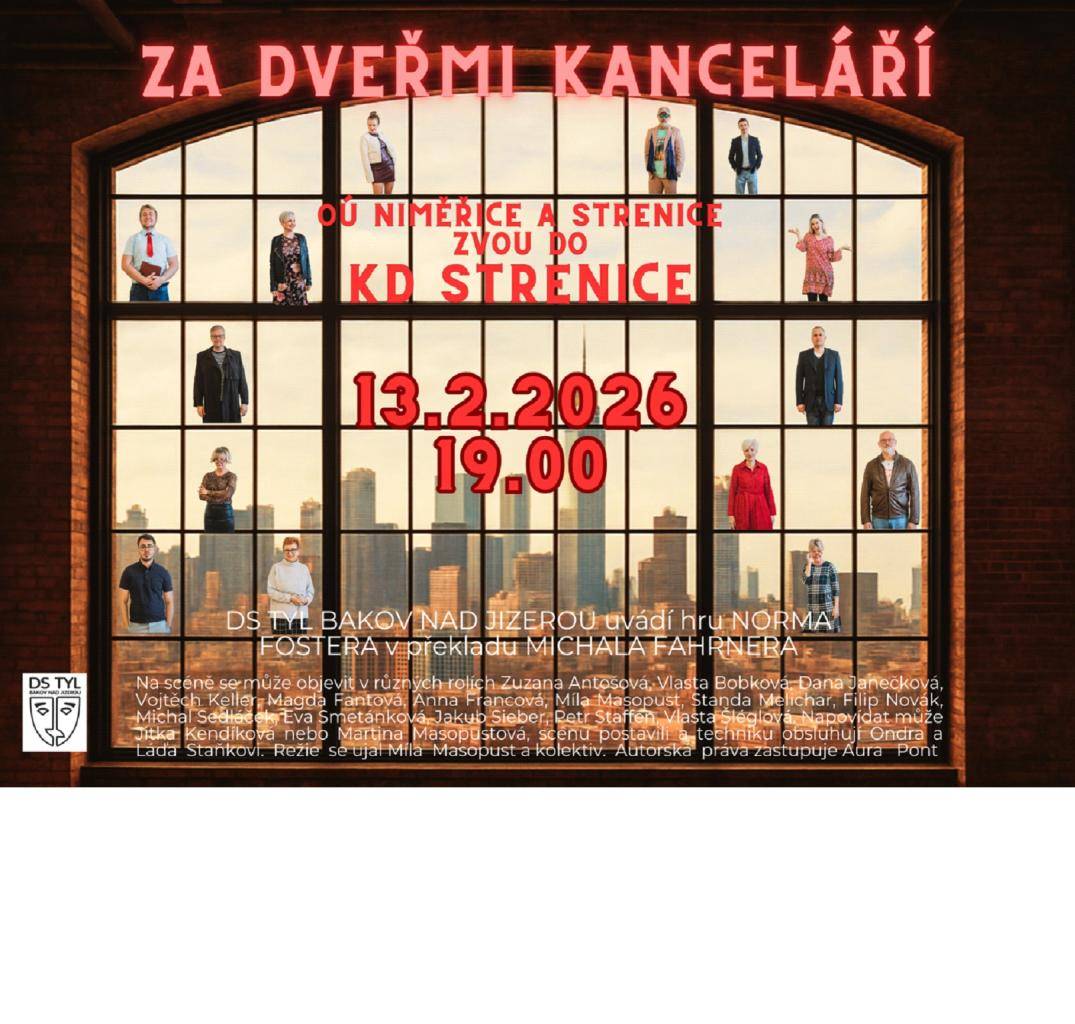 Divadlo v KD Strenice 13.2.2026