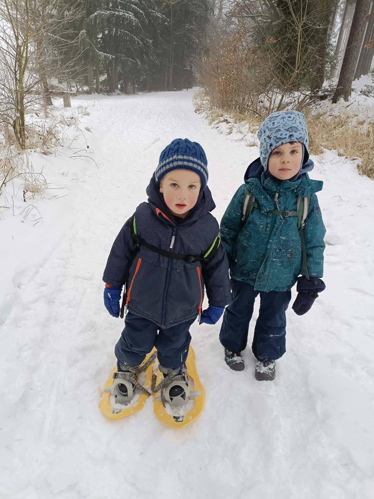 Jedno zimní dopoledne jsme se rozhodli strávit trošku jinak než obvykle.