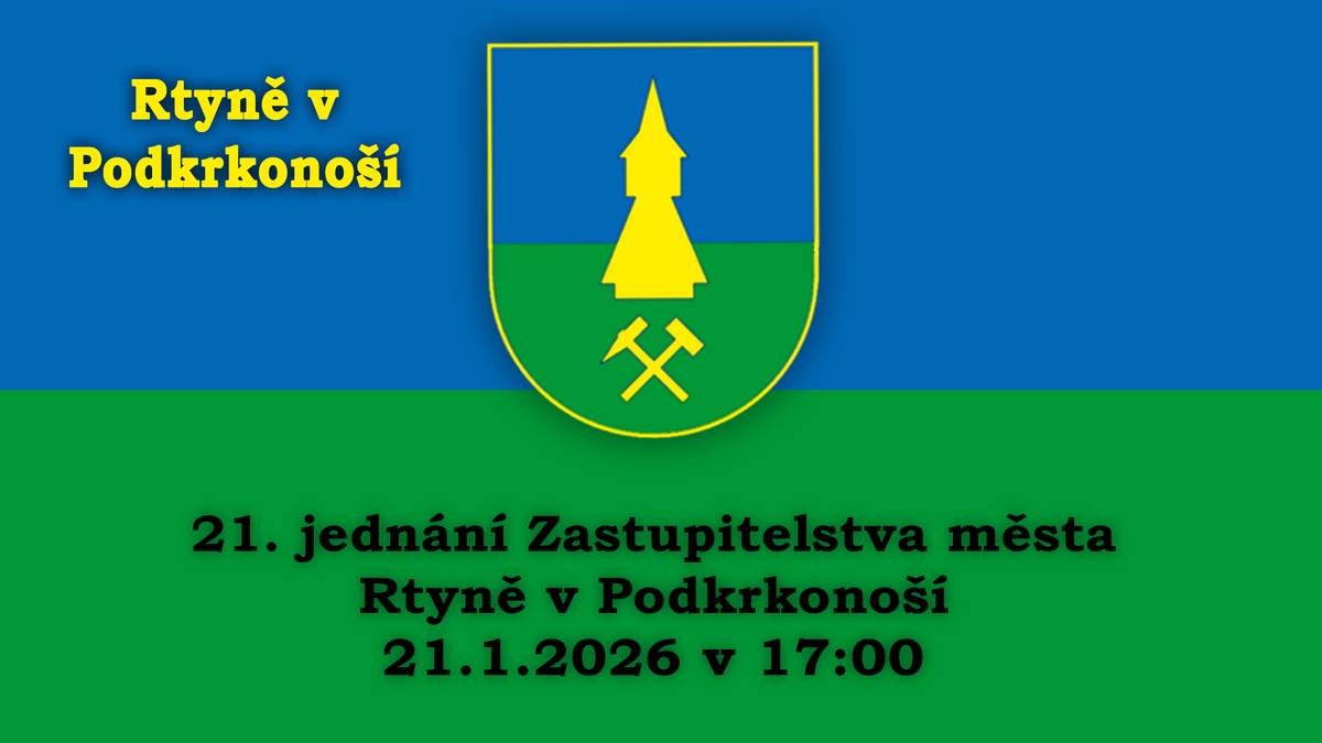 Vážení občané, ve středu 20. 1. 2026 od 17 hodin proběhne online přenos veřejného zasedání zastupitelstva našeho města. Toto živé vysílání můžete sledovat 15. 12. 2025 od 18 hodin pod odkazem: https://youtube.com/live/oE_LmPQtmZM?feature=share  YOUTUBE kanál našeho města můžete odebírat ZDE