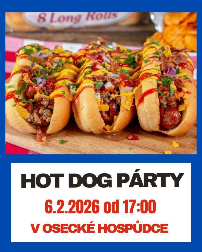 Zveme vás na akci, která se koná 6. února 2026 od 17 hodin v Osecké hospůdce. Přijďte si užít skvělý večer s přáteli a zábavou.