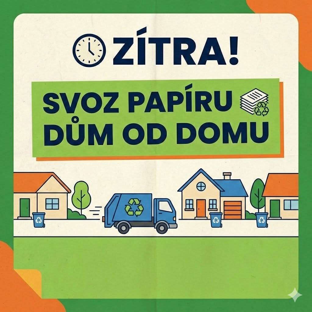 Svoz dům od domu - papír