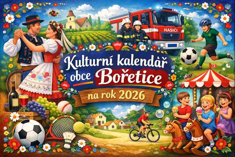 Čeká nás další nabitý rok. Spousta akcí pro děti, dospělé i ty nejstarší. Těšíme se na vás!