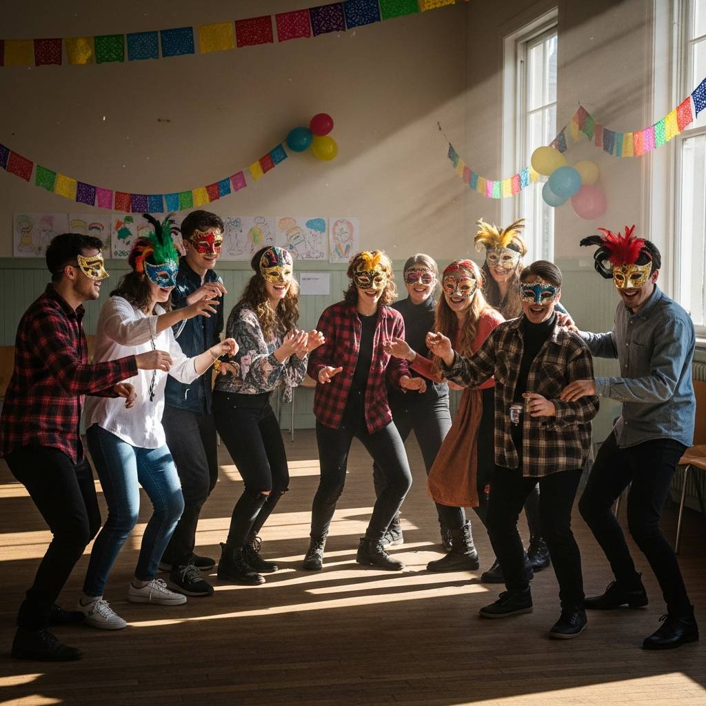 V pátek 27. února 2026 se uskuteční výlet na maškarní karneval do Kařeza s tématem řemesla a povolání.